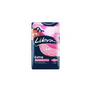 Libra Extra Super Pads With Wings - 12 Pack