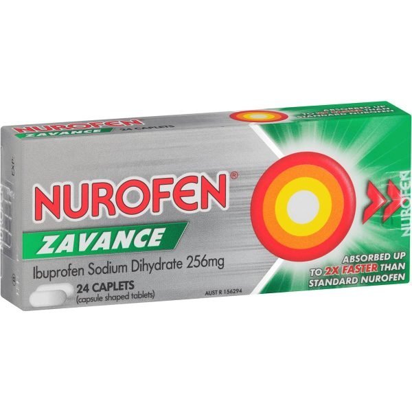 Nurofen Zavance 24pk Caplets
