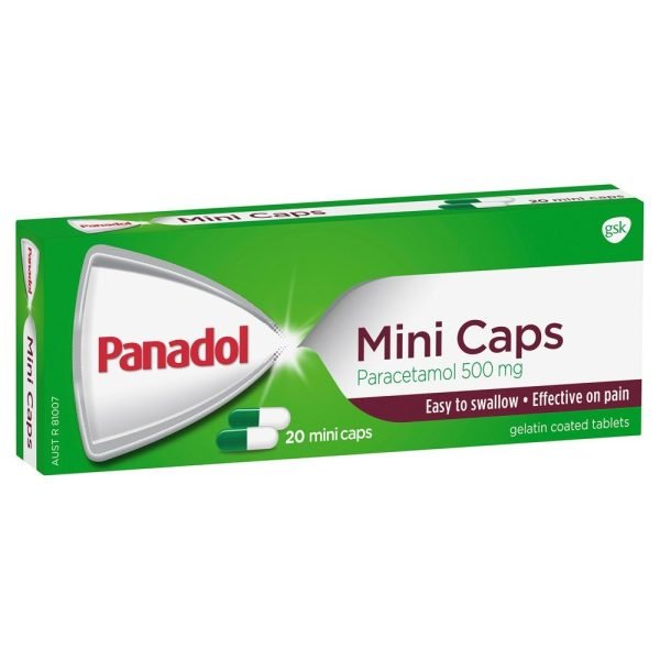 Panadol Mini Caps 20pk