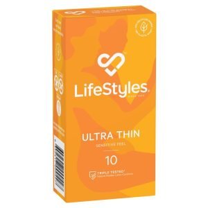 Ansell LifeStyles 10 Ultra Thin Condoms
