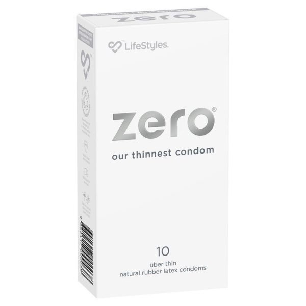 Ansell LifeStyles Zero Condoms 10 Pack