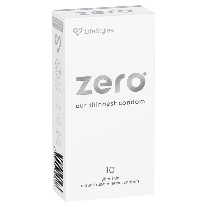 Ansell LifeStyles Zero Condoms 10 Pack