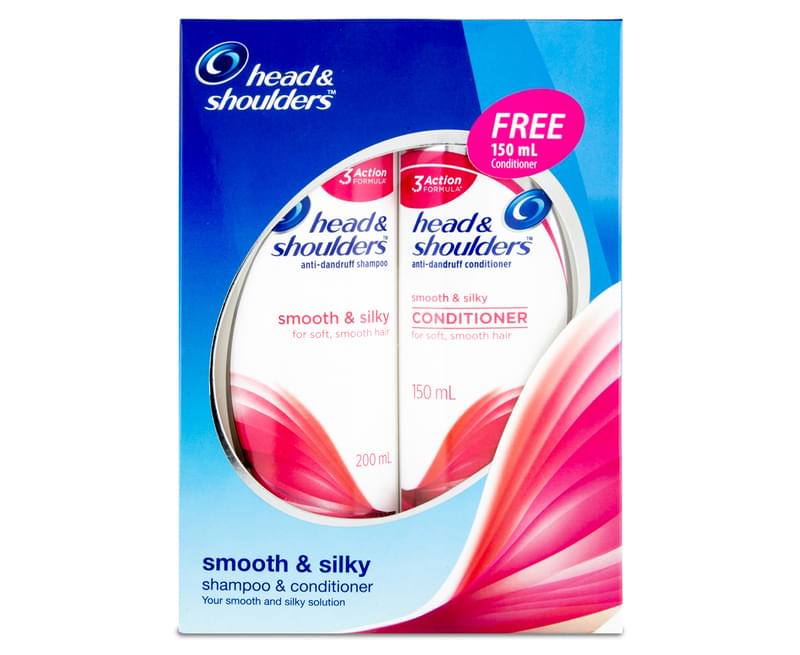 Head & Shoulders Smooth & Silky Shampoo & Conditioner Value Pack