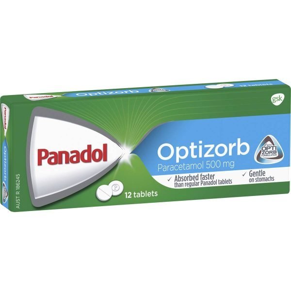 Panadol Optizorb Tablets 12pk