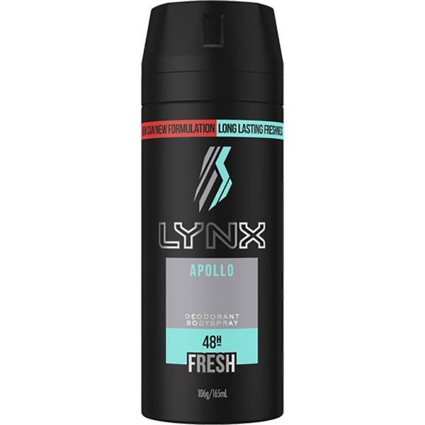 Lynx Apollo - Body Spray - 106g/165ml