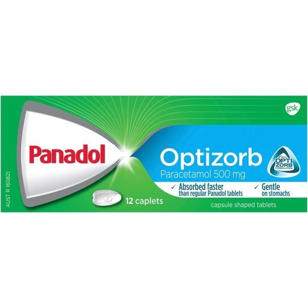 Panadol Optizorb Caplets 12pk