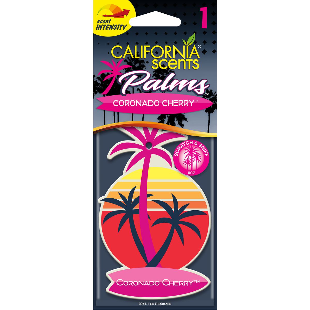 California Scents Palms Air Freshener - Coronado Cherry - 1 Pack