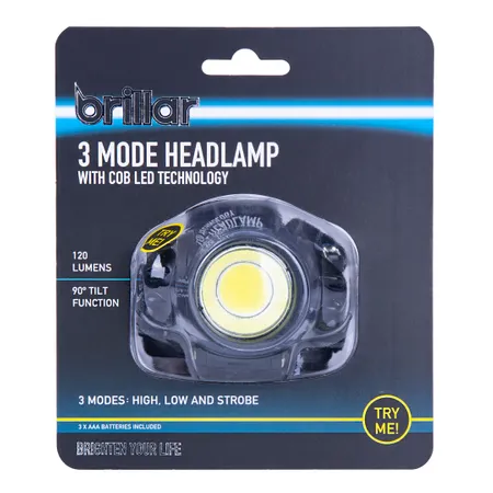 Brillar 3 Mode Headlamp