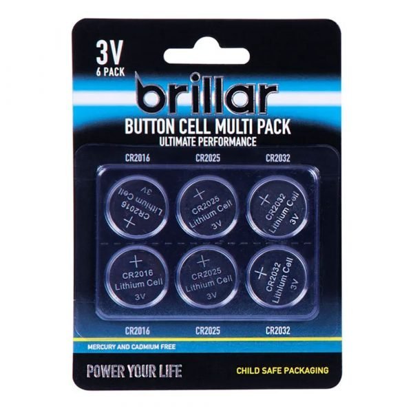 Brillar 3v Battery - 6 Pack