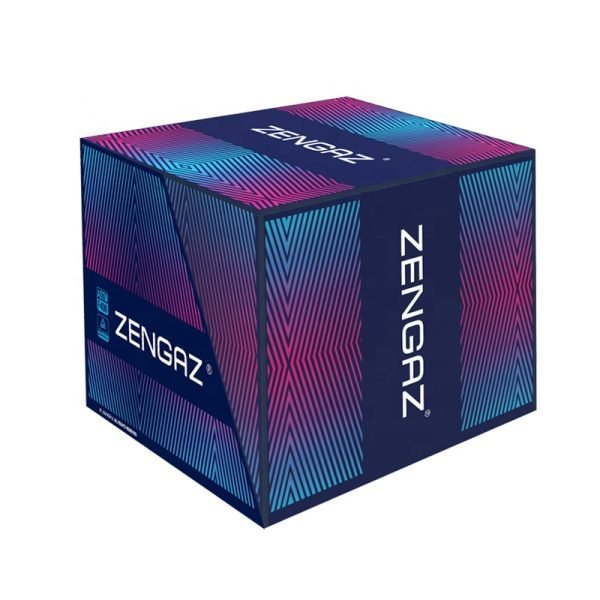 Zengaz Cube Display Printed Lighters B - Assorted Designs
