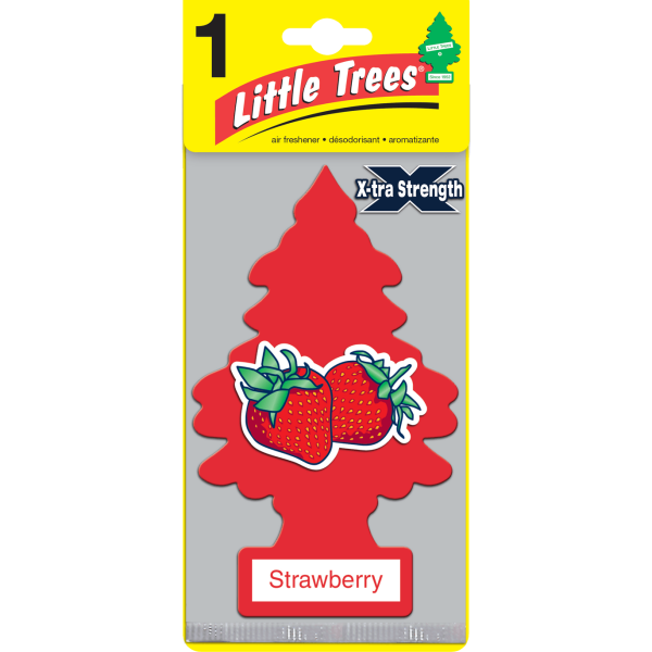 Little Trees X-tra Strength - Strawberry - 1 Pack