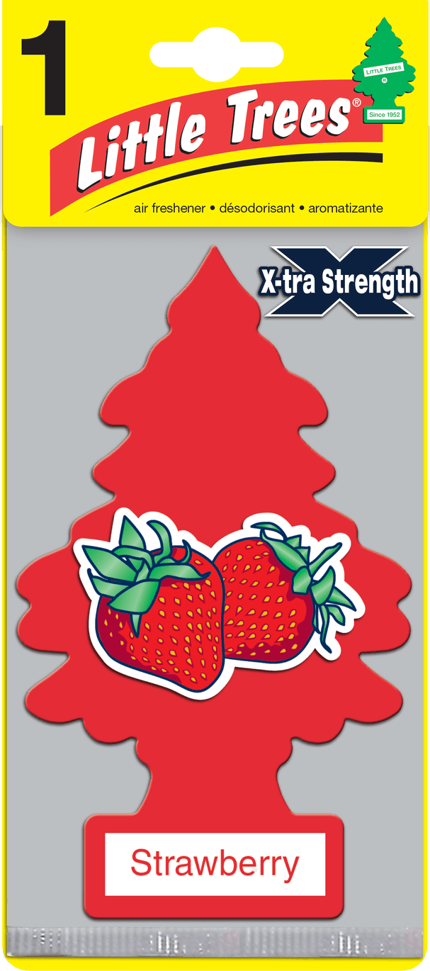 Little Trees X-tra Strength - Strawberry - 1 Pack