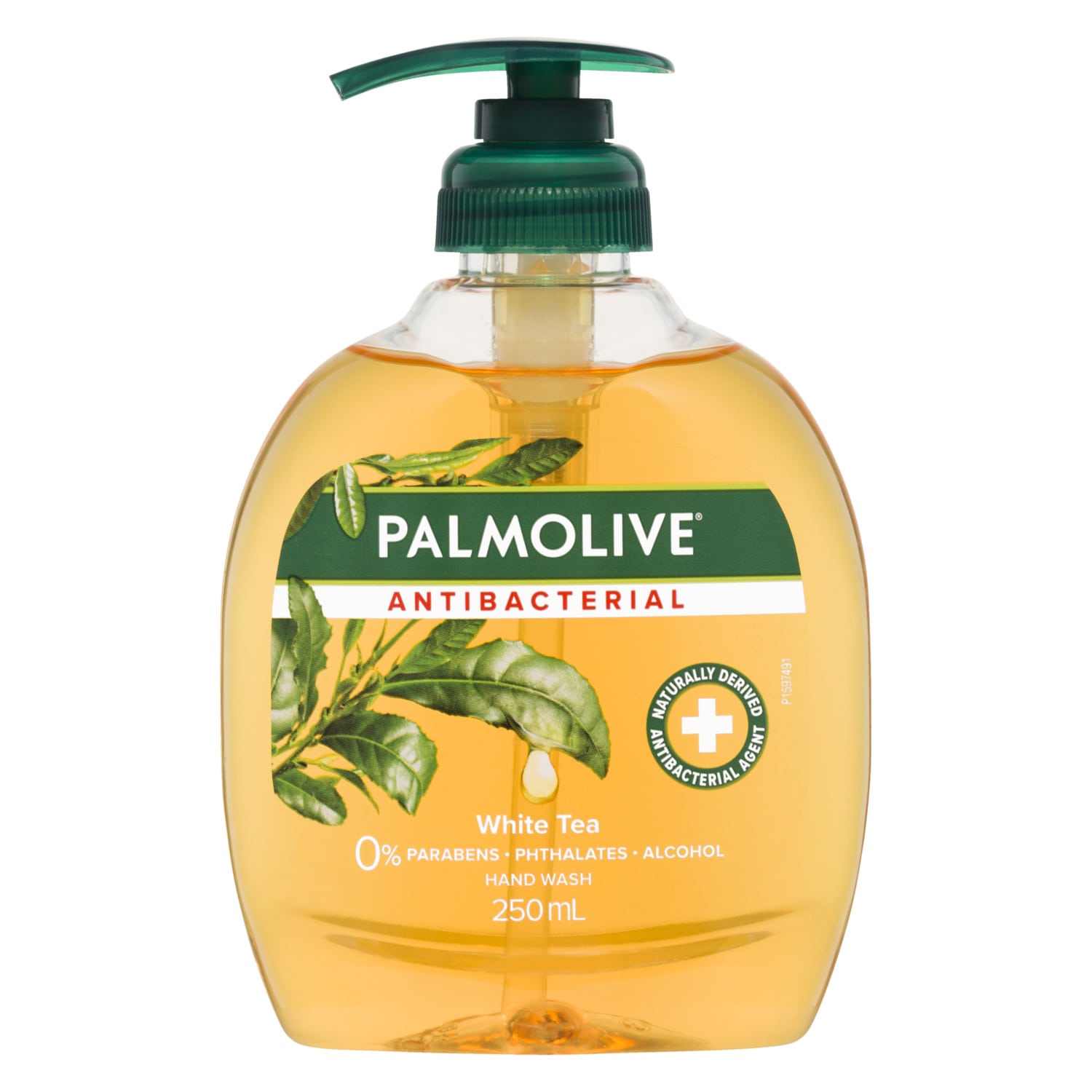 Palmolive Antibacterial White Tea Liquid Hand Wash Pump 250mL