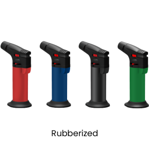 Zengaz Torch Jet Lighter - Metallic/Rubberized Mixed