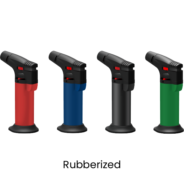 Zengaz Torch Jet Lighter - Metallic/Rubberized Mixed - Image 2