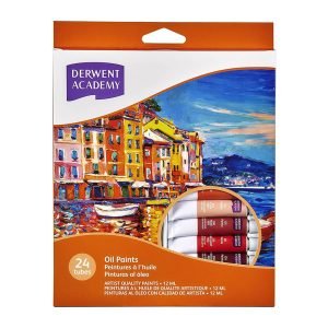 Derwent Academy Oil Paints 12ml - 24 Pack