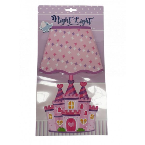 Night Light LED Wall Lamp Sticker - Pink