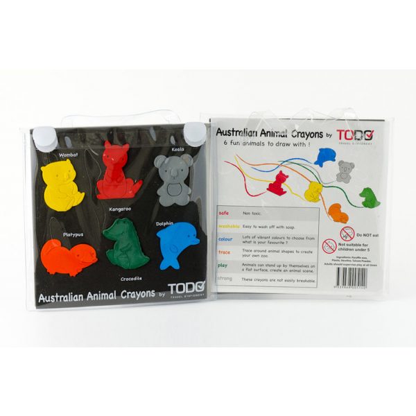 Todo Travel Animal Crayons