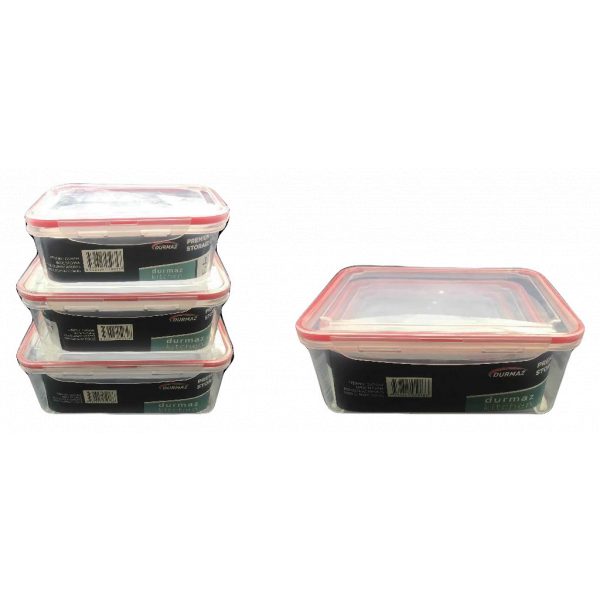 Spice Kitchen Premium Storage Food Container - 3 Pack