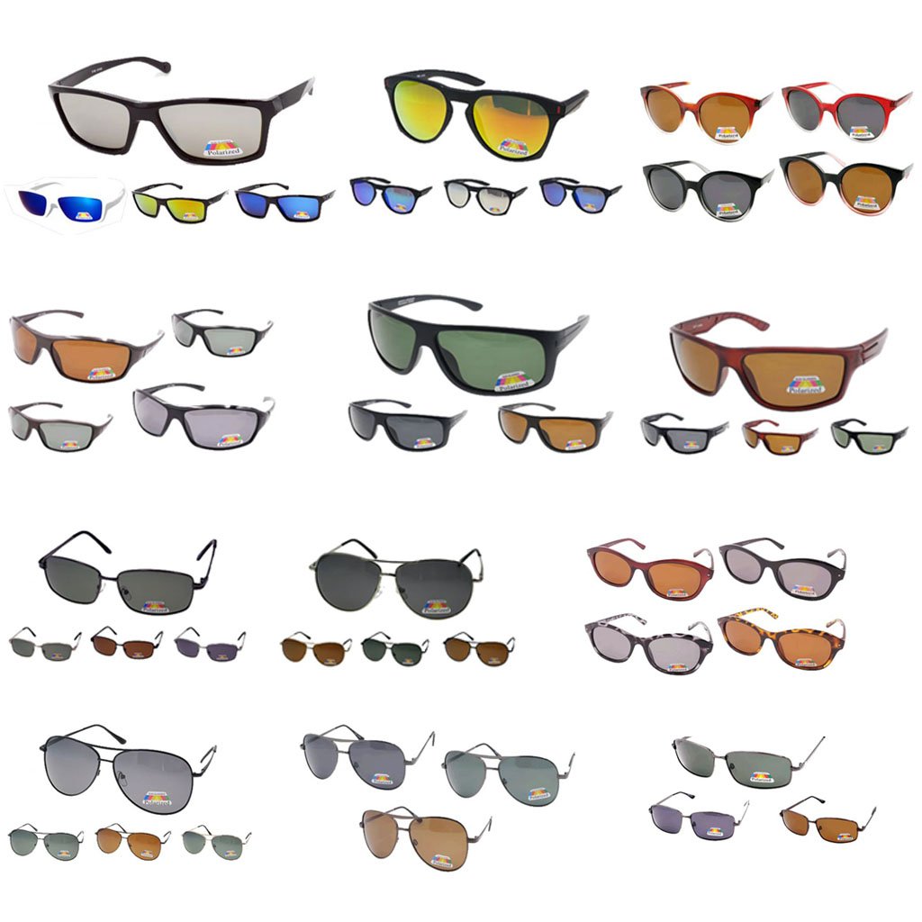 Polarised Sunglasses - Mixed Designs