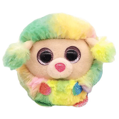 Ty Puffies Rainbow The Multicolour Poodle