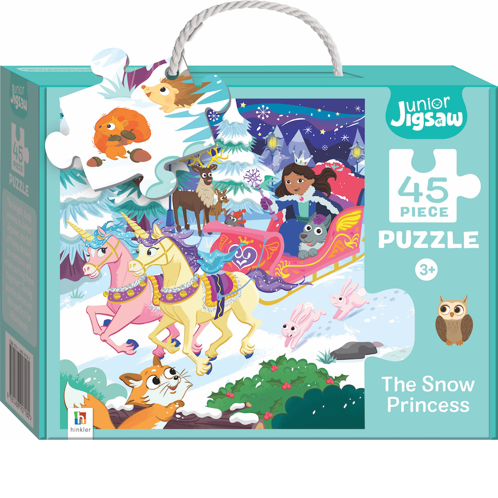 Junior Jigsaw 45-Piece Children's Puzzles: The Snow Princess