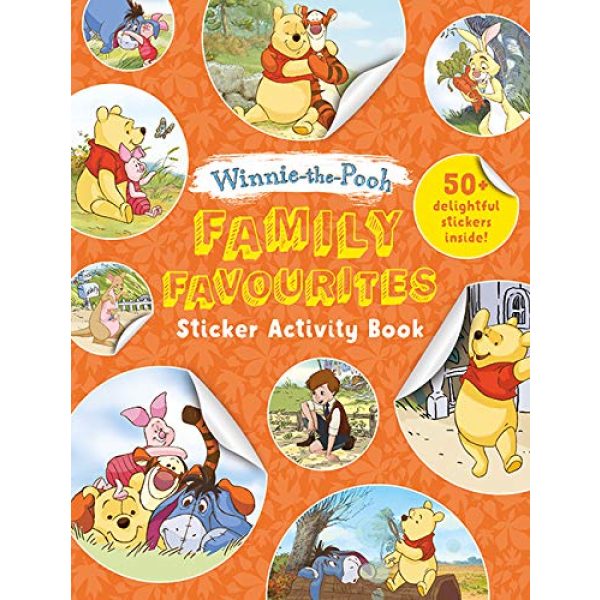 Winnie The Pooh: Sticker Activity Book 70 + Stickers Inside!