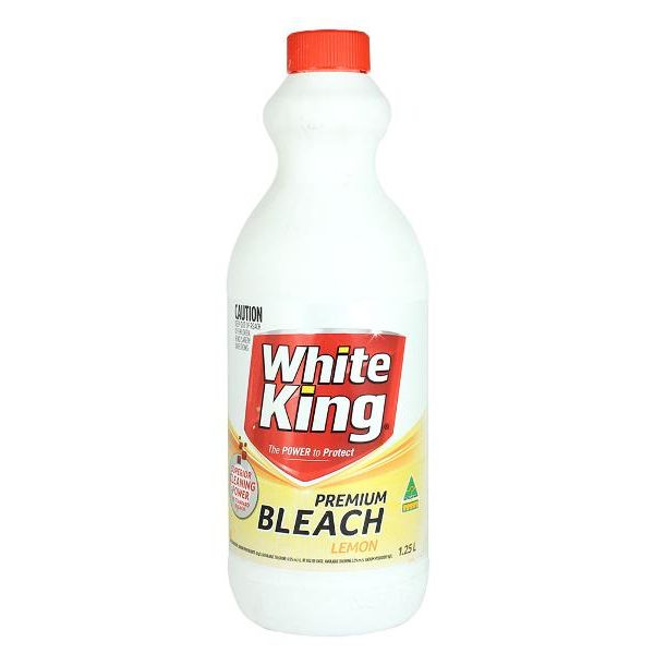 White King Premium Bleach - Lemon - 1.25L