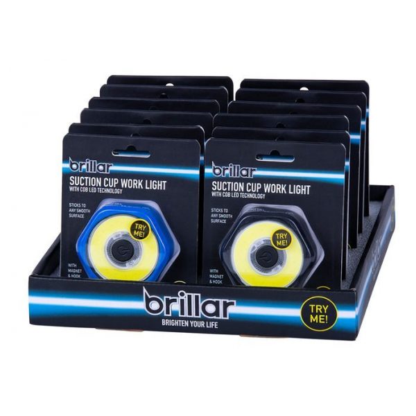 Brillar COB LED Suction Cup Work Light
