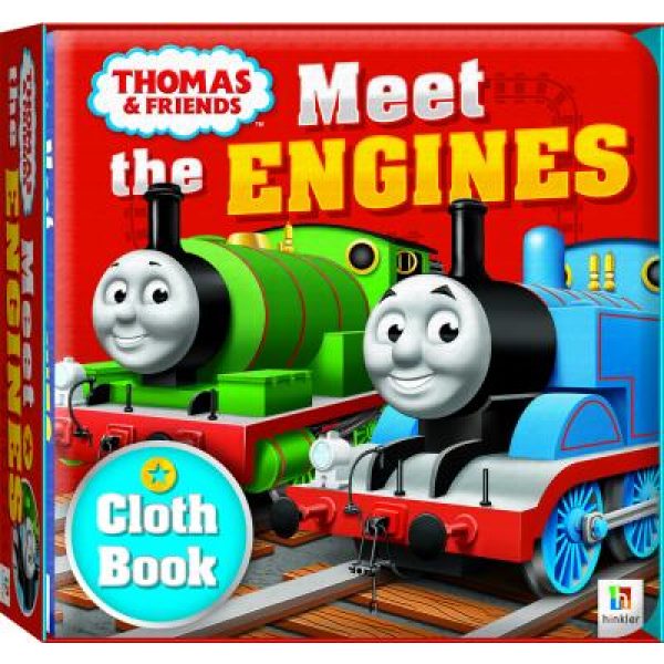 Hinkler Thomas & Friends Meet The Engines Cloth Books (red)