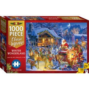 Hinkler Winter Wonderland 1000-Piece Jigsaw