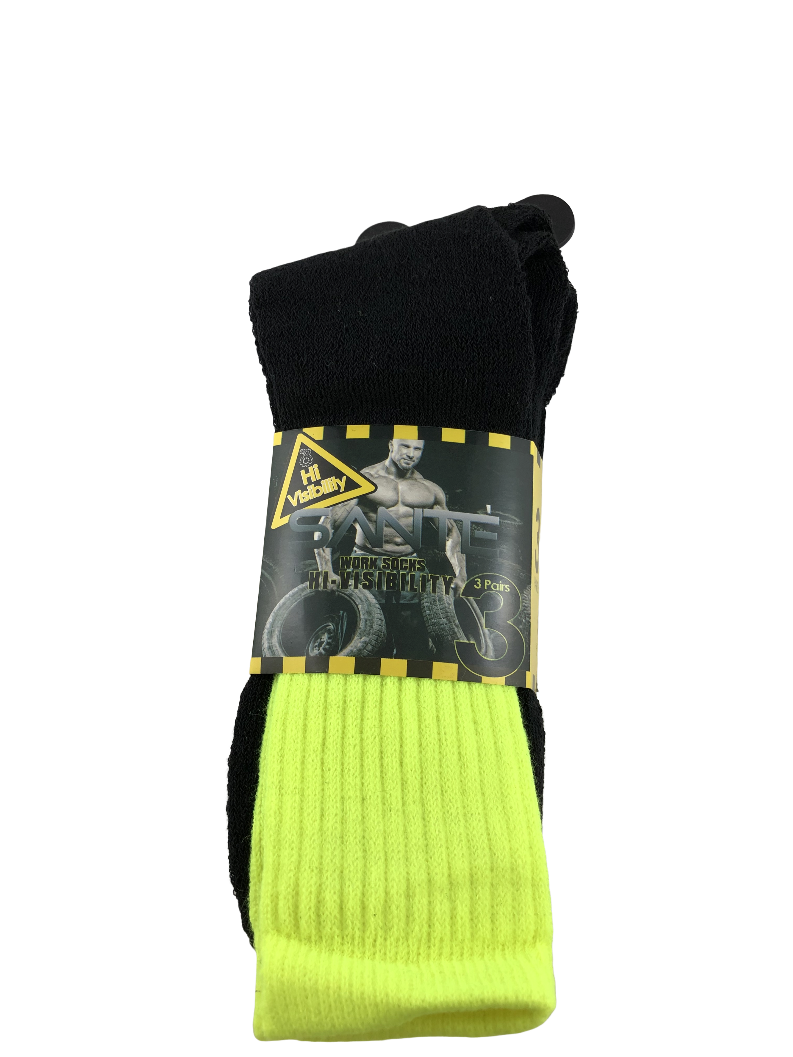 Sante Hi viz socks - 3 pair - item no 386-26.png