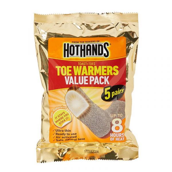 Hot Hands Toasti Toe Warmers 5 Pairs