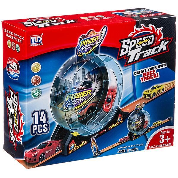Tengleader Power Racing Speed Track 14 Piece - 49 Inch