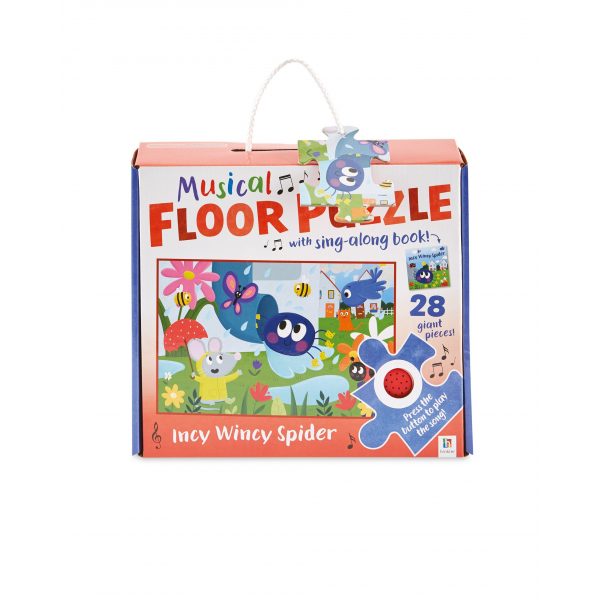 Musical Floor Puzzle with Sing-Along Book - Incy Wincy Spider