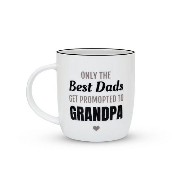 Gifted The Best Dads get promoted to grandpa coffee mugs