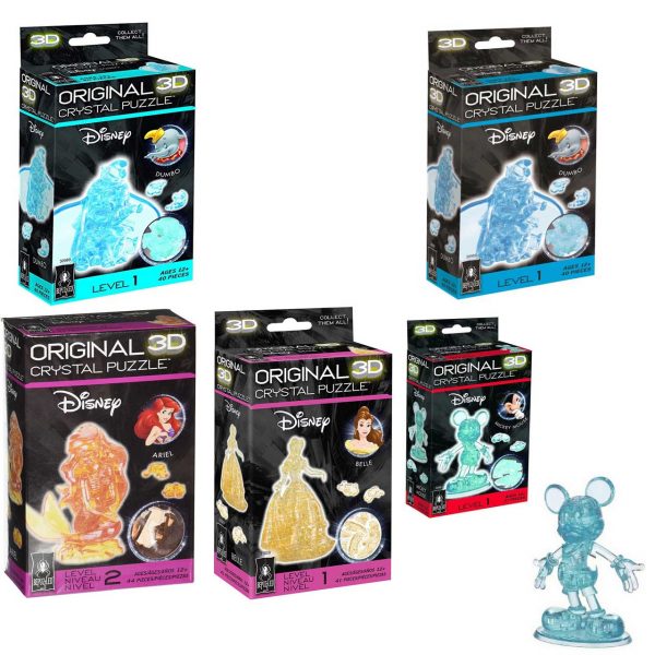 Disney Original 3D Crystal Puzzle - Assorted