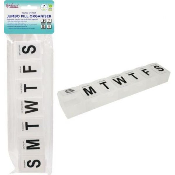 Opulence Jumbo Pill Organiser 7/day