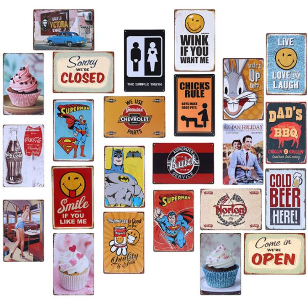 Uniwide Metal Tin Sign 20 X 30CM