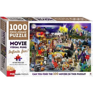 Puntastic Puzzles: Movies 1000-Piece Puzzle