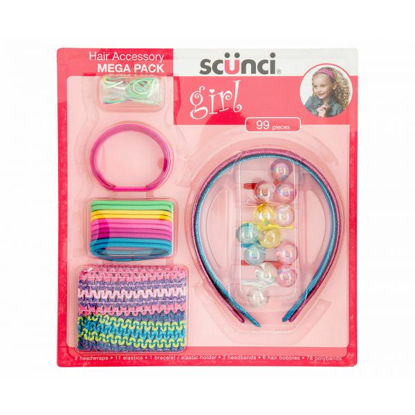 Scunci Hair Accessory Mega Pack - 99 Pieces - Style 2
