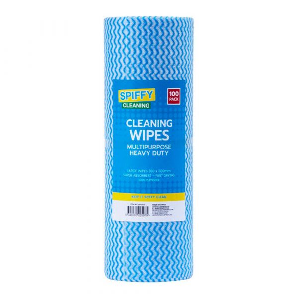 Spiffy Cleaning Multi Purpose Domestic Cleaning Wipes - 30 pack