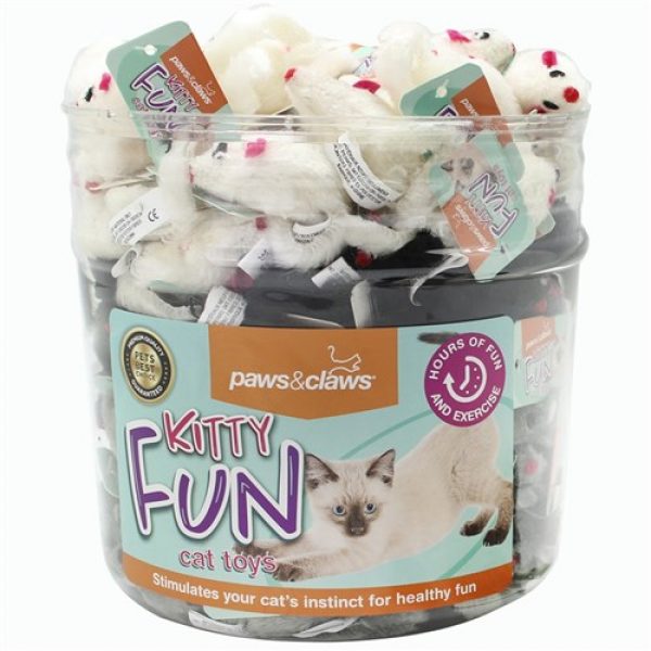 Mice Plush Cat Toy - 11cm