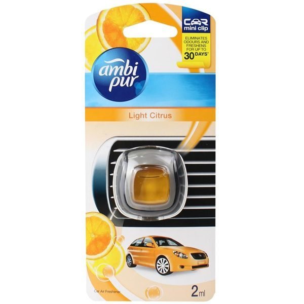 Ambi Pur Car Mini Clip Light Citrus 2ml