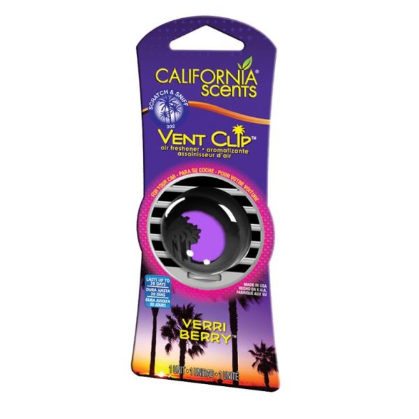 California Scents Vent Clips - Verri Berry