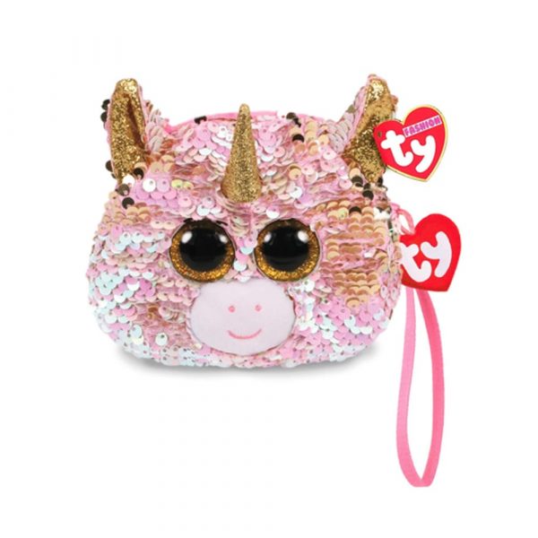 Ty Sequin Wristlet - Fantasia the Unicorn