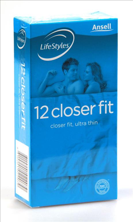 Ansell LifeStyles 12 Closer Fit Condoms