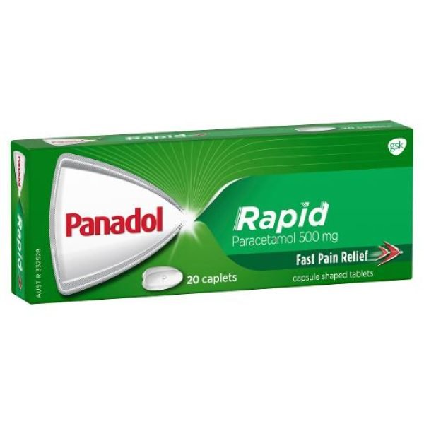 Panadol Rapid Caplets 20pk