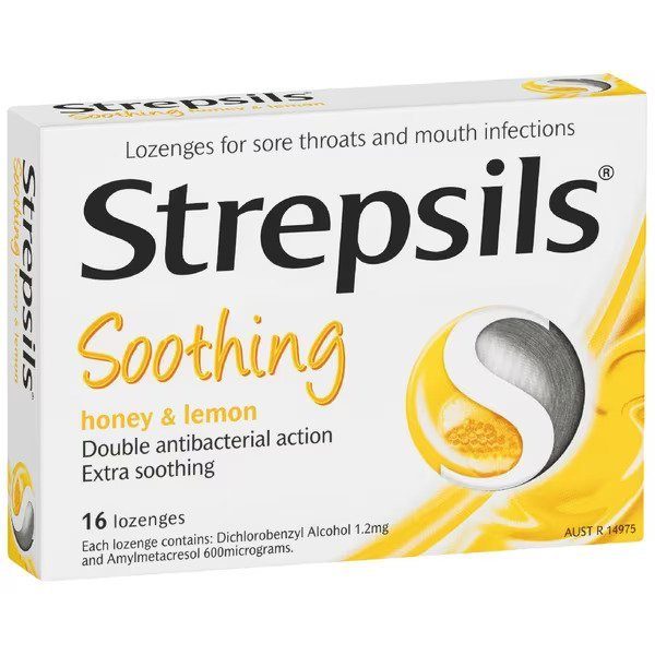 Strepsils - Honey & Lemon - 16 Pack