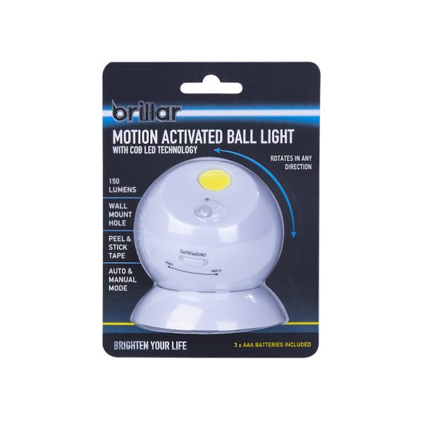 Brillar Motion Activated Ball Light